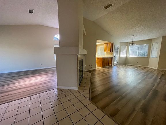 Dining and living rooms