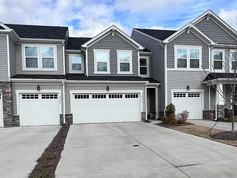 Front of Town Home