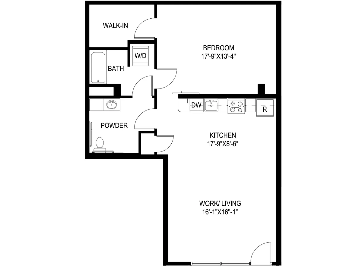 Floor plan A15