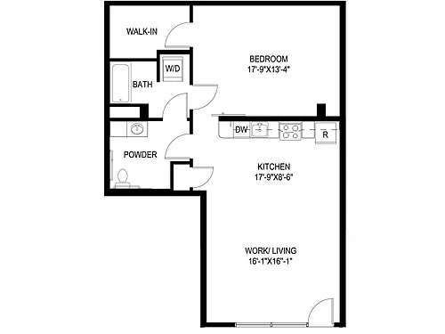 Floor plan A15