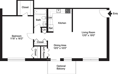 One Bedroom One Bedroom