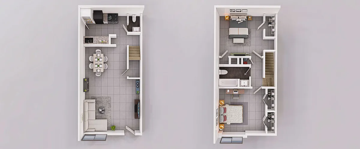 Floor plan 2X1.5-TA