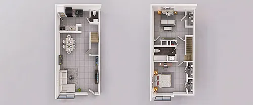 Floor plan 2X1.5-TA
