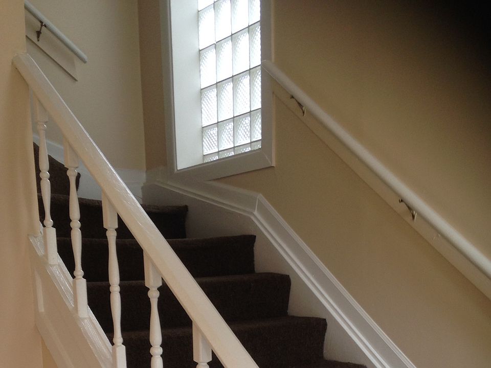 stairs leading to bedrooms
