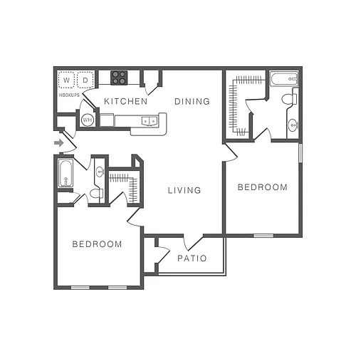 Floor plan B1R