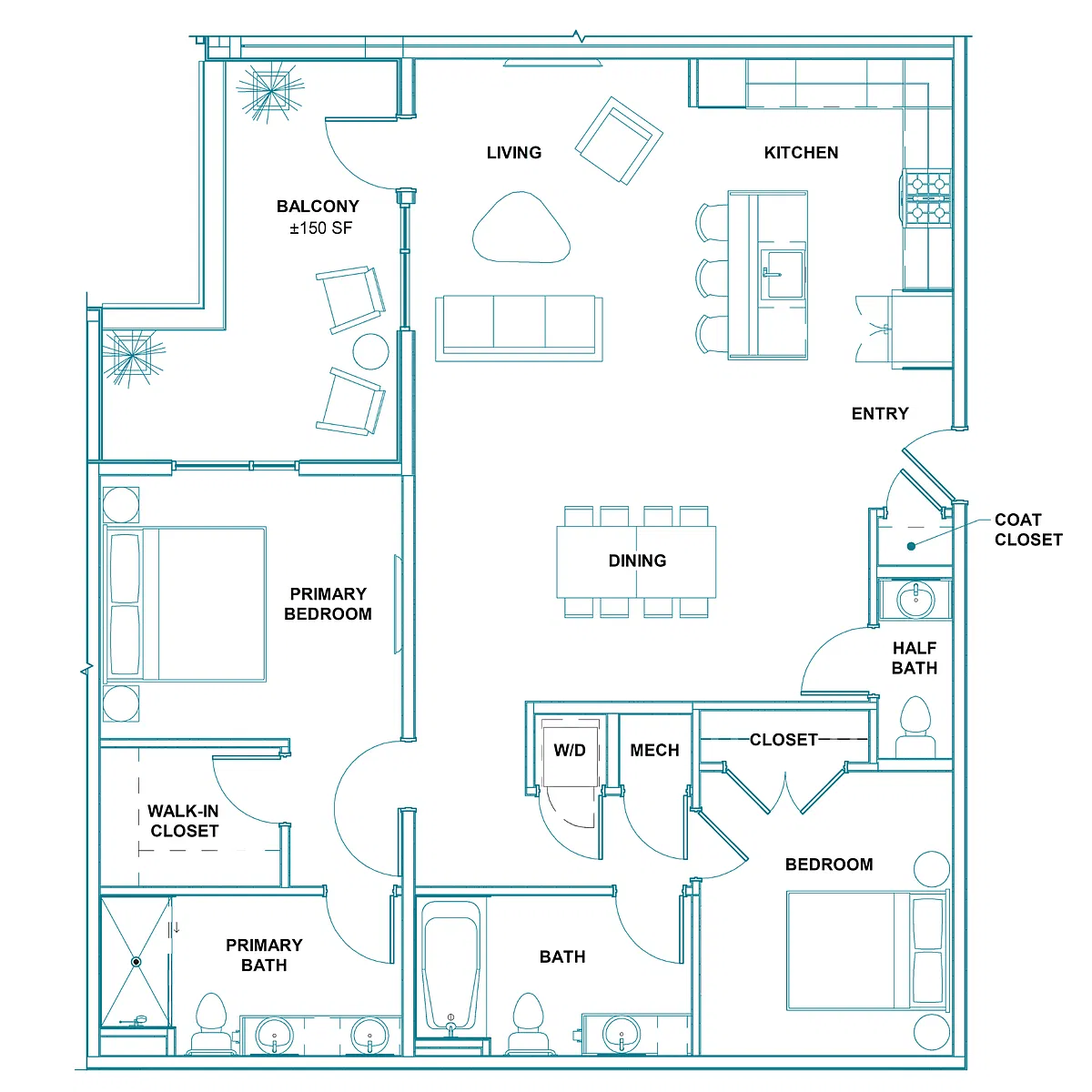 Floor plan Emerald