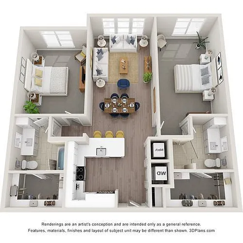 Floor plan B7