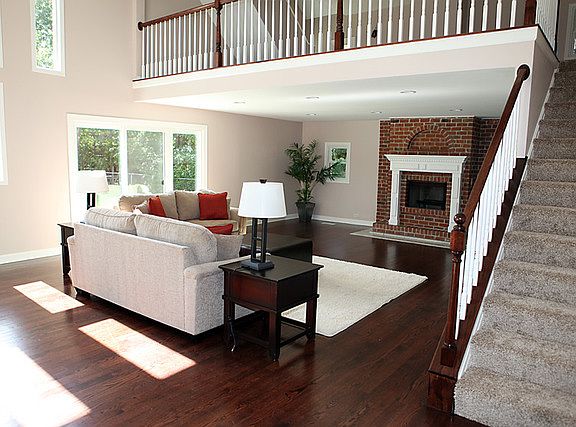 Family Room With Loft