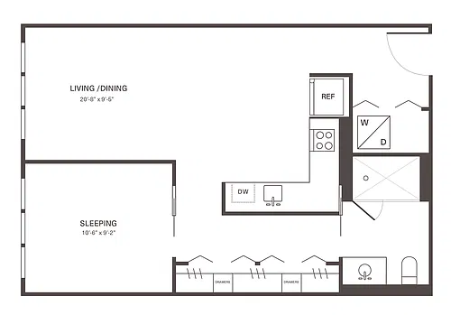 Floor plan M2A