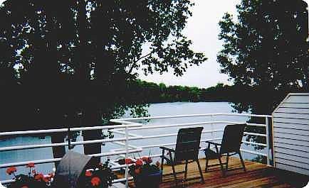 View from deck