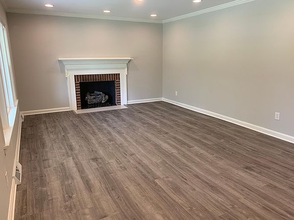 Formal Living Room with Gas Fireplace