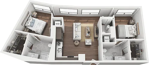Floor plan The Tucker