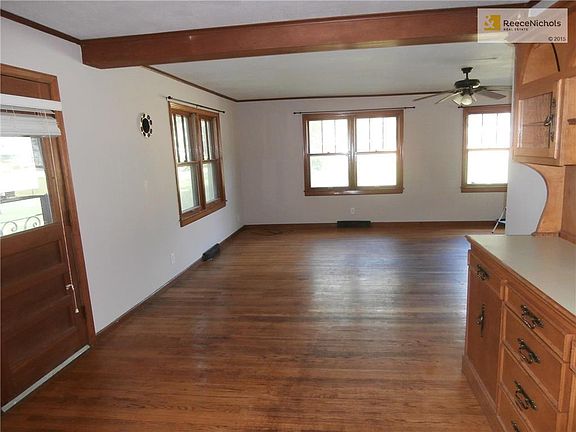 From dining room looking into living room.