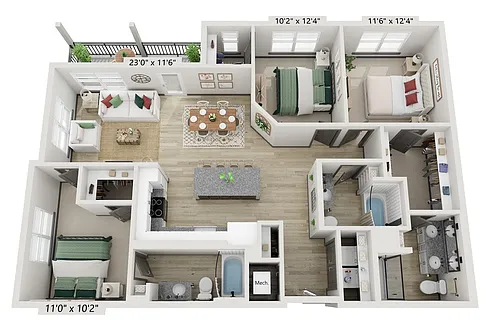Floor plan C1