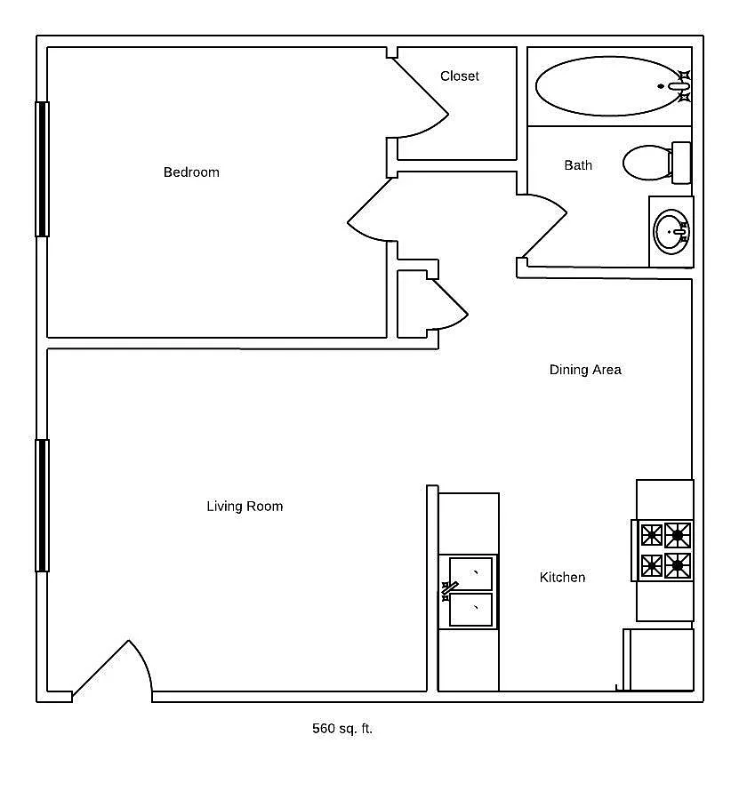 Floor plan Pine