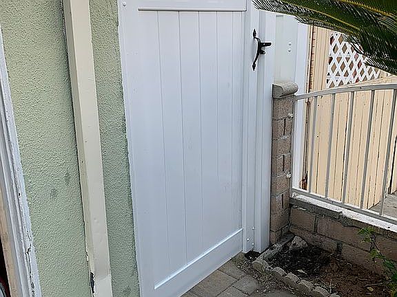 Left side entrance door