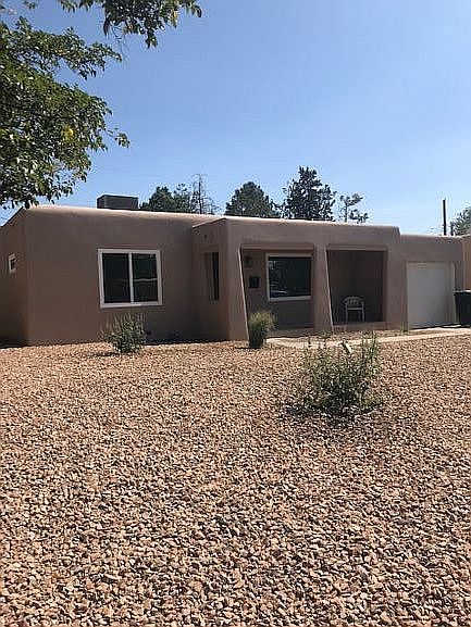 New roof and stucco