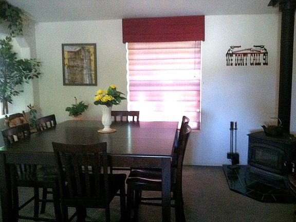 Open dining room