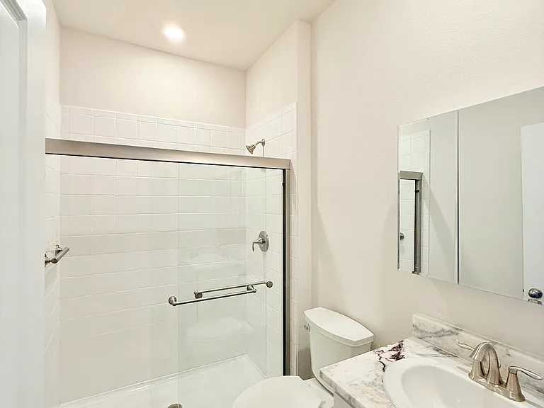 downstairs ensuite bath.