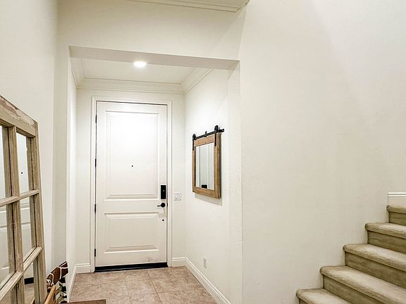 This photo was taken in front of the door leading to the 2 car attached garage.