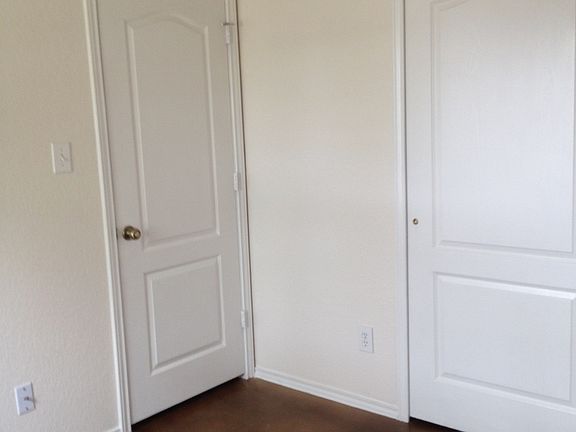 Bedroom facing street