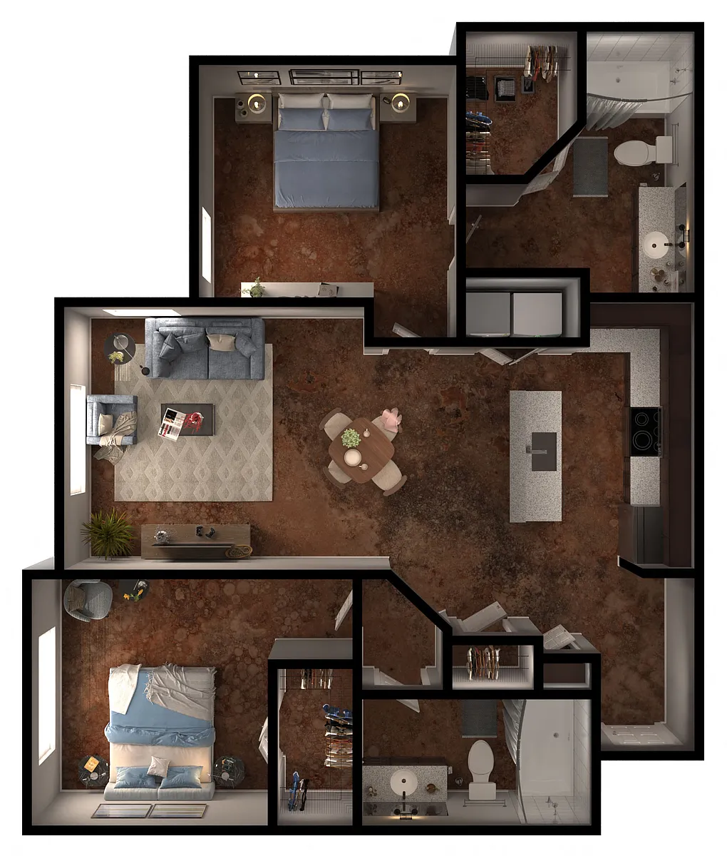 Floor plan B2