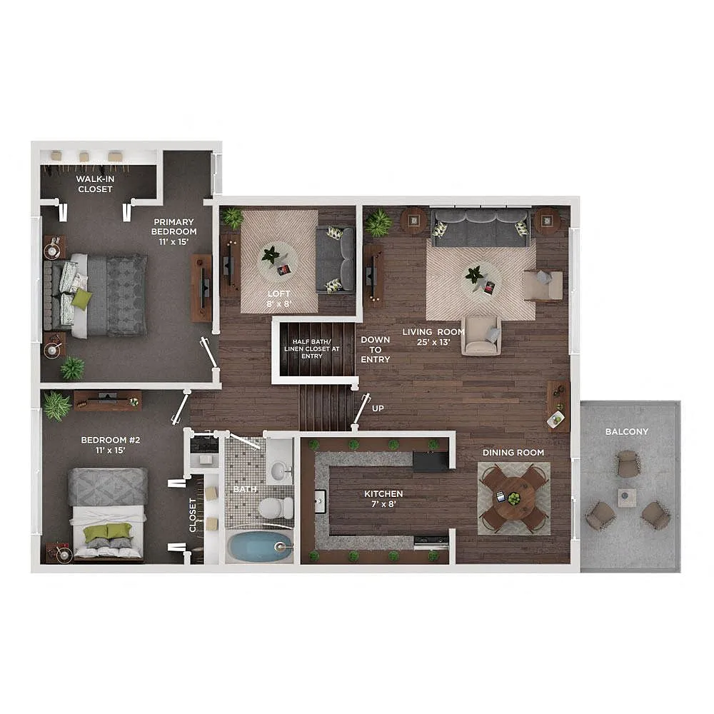 Floor plan B3