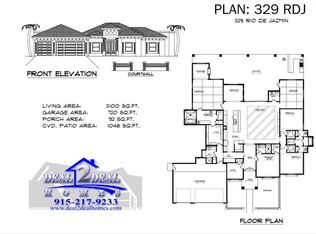 329 Rio De Jazmin Cir, El Paso, TX 79932