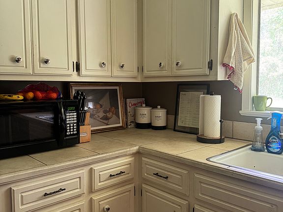 This is the kitchen furnished, but we have since added a fresh coat of paint!