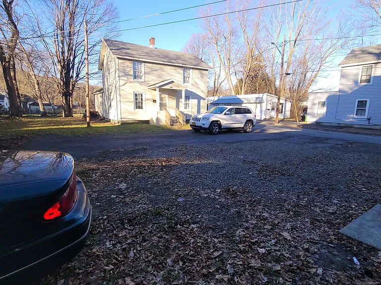 Off-street parking area.