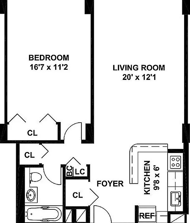 2nd image of 345 E 93rd St APT 19F
