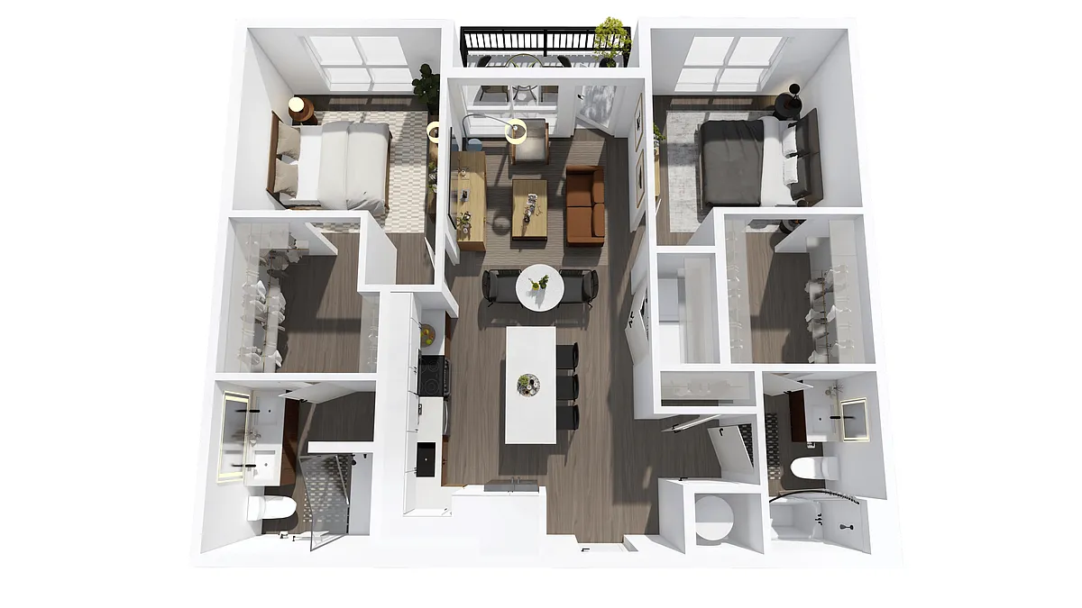 Floor plan B1W