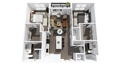 Floor plan B1W