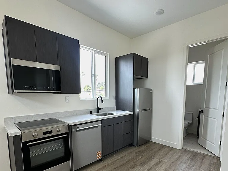 New stainless steel appliances