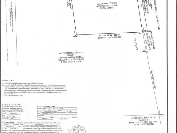 2nd image of 0 Barker Cypress Rd