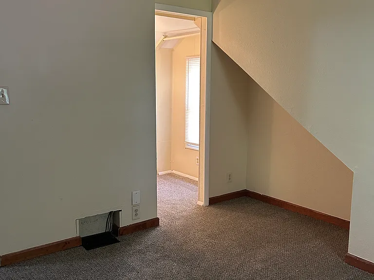 first bedroom with closet