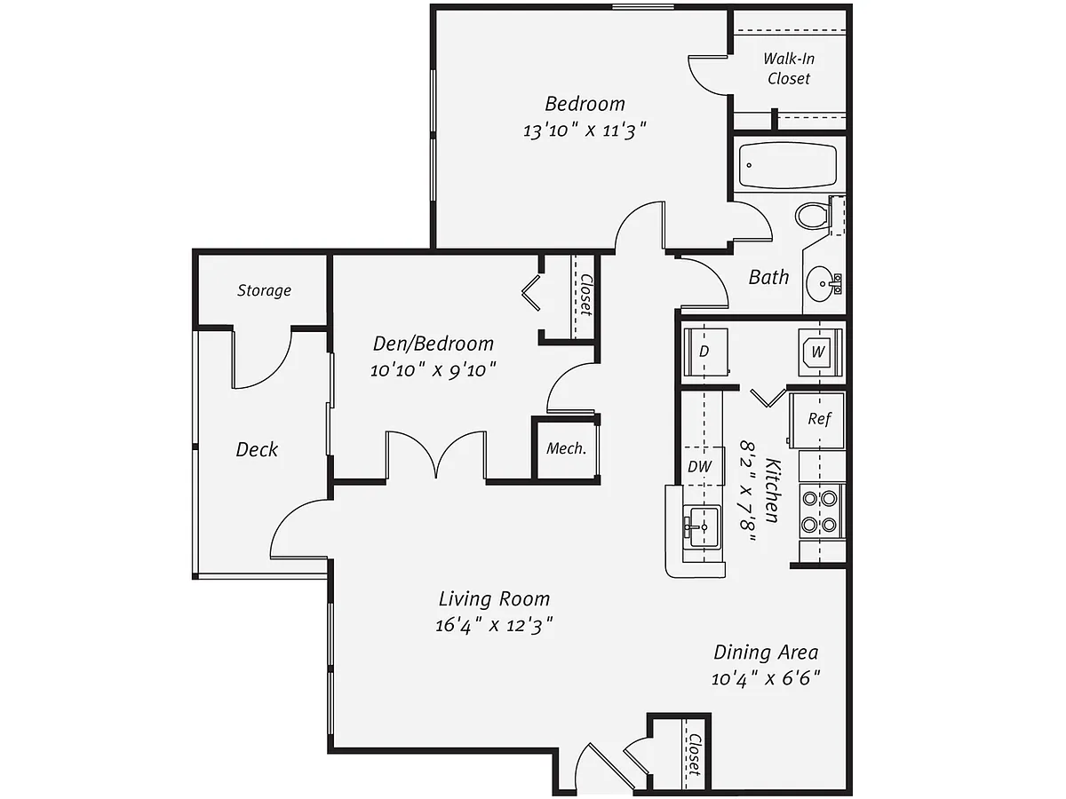 Floor plan A3D-979