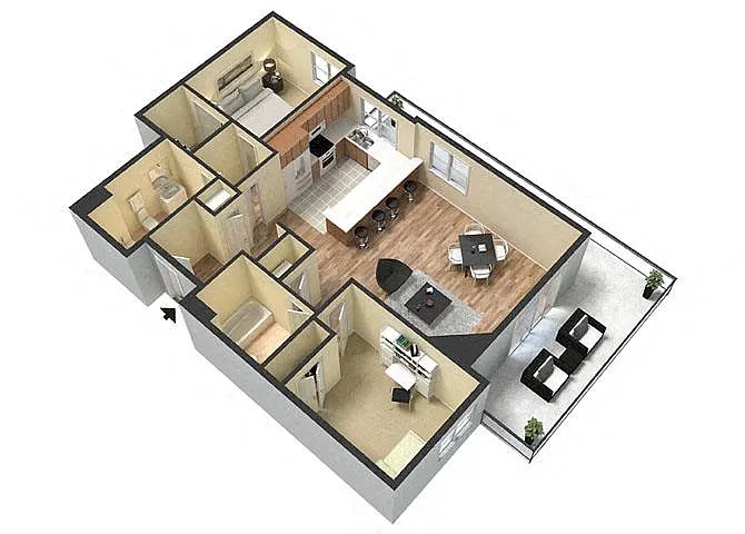 Floor plan Corsica
