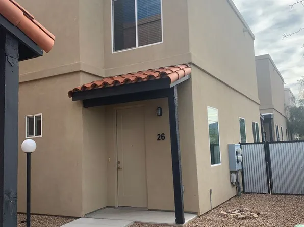 Luxurious Casitas de Cafe 1203 sq. ft. two-story 2 bedroom, 1 1/2 bath, townhome community, 45 N Brown Ave #26, Tucson, AZ 85710