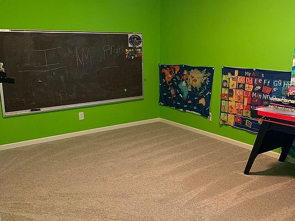 4th bedroom in basement 