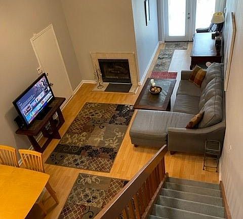 View from upstairs loft