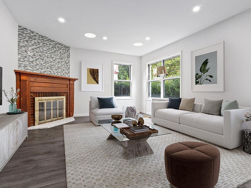 Digitally Staged Family Room