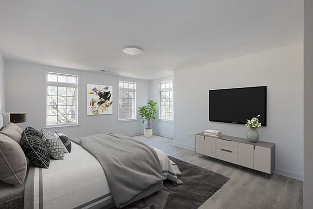 Virtually Staged Sample Bedroom