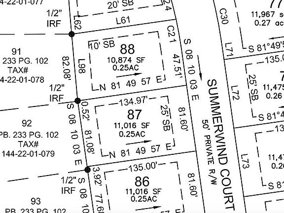 3rd image of 1409 Summerwind Ct. Lot 87