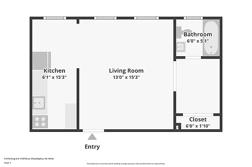 Floor plan Studio