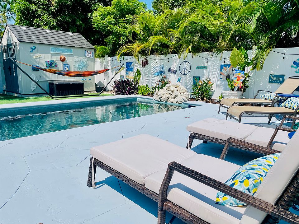 Beautiful, newly resurfaced heated and chilled pool