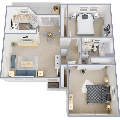 Floor plan Plan D
