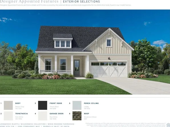 2086 Comradery Way #WD1116 - Wren Modern Farmhouse, Murrells Inlet, SC 29576