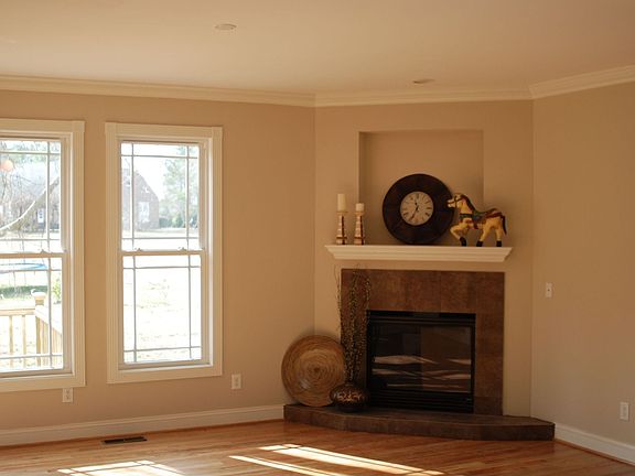 Greatroom with fireplace