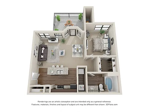 Floor plan Schooner